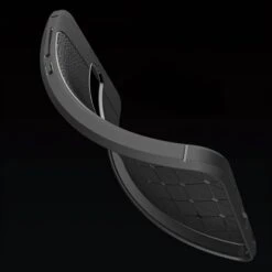 Coque Silicone Nokia 6.1 Aspect Cuir Noir -All For Phone Magasin coque nokia 6 1 frac3135 14