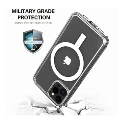 Coque Silicone Antichoc IPhone XR Charge Sans Fil Transparent -All For Phone Magasin coque silicone antichoc iphone xr charge sans fil transparent frac4228 3