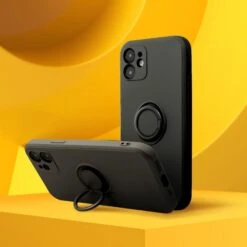 Coque Silicone Galaxy A33 5G Avec Anneau Noir -All For Phone Magasin coque silicone galaxy a33 5g avec anneau noir frac4686 5