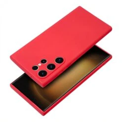 Coque Silicone Galaxy S23 Ultra SOFT Rouge -All For Phone Magasin coque silicone galaxy s23 ultra soft rouge frac4620 2