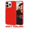 Coque Silicone IPhone 13 Pro Soft Feeling Rouge JAYM® -All For Phone Magasin coque silicone iphone 13 pro soft feeling rouge