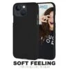 Coque Silicone IPhone 13 Soft Feeling Noir JAYM® -All For Phone Magasin coque silicone iphone 13 soft feeling noir