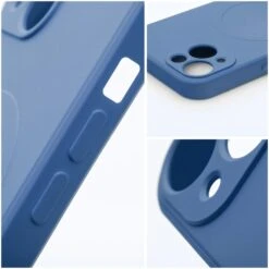 Coque Silicone Mag Cover Pour IPhone 12 PRO MAX Bleu -All For Phone Magasin coque silicone mag cover pour iphone 12 pro max bleu frac4646 8
