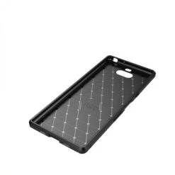 Coque Silicone Antichoc Sony Xperia 10 - MOFI - Style Fibre De Carbone Noir -All For Phone Magasin coque sony xperia 10 frac2934 8