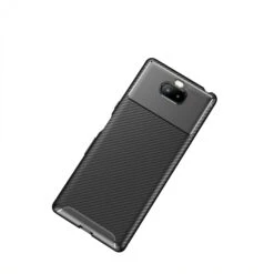 Coque Silicone Antichoc Sony Xperia 10 - MOFI - Style Fibre De Carbone Noir -All For Phone Magasin coque sony xperia 10 frac2934 9