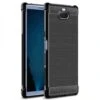 Coque Antichoc Silicone Sony Xperia 10 - IMAK - Aspect Fibre De Carbone Noir -All For Phone Magasin coque sony xperia 10 frac2939