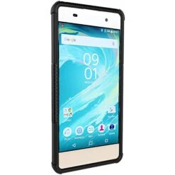 Coque Sony Xperia XA Silicone Hybrid Avec Support Noir 27 Coque Sony Xperia XA Silicone Hybrid Avec Support Noir -All For Phone Magasin coque sony xperia xa frac1570 11
