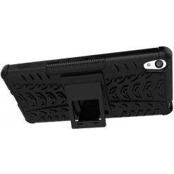 Coque Sony Xperia XA Silicone Hybrid Avec Support Noir 18 Coque Sony Xperia XA Silicone Hybrid Avec Support Noir -All For Phone Magasin coque sony xperia xa frac1570 2