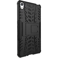 Coque Sony Xperia XA Silicone Hybrid Avec Support Noir 23 Coque Sony Xperia XA Silicone Hybrid Avec Support Noir -All For Phone Magasin coque sony xperia xa frac1570 7