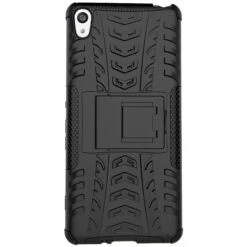 Coque Sony Xperia XA Silicone Hybrid Avec Support Noir 25 Coque Sony Xperia XA Silicone Hybrid Avec Support Noir -All For Phone Magasin coque sony xperia xa frac1570 9