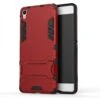 Coque Sony Xperia XA Silicone Hybrid 2 En 1 Rouge -All For Phone Magasin coque sony xperia xa frac1576