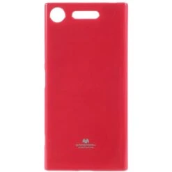 Coque Xperia XZ1 Silicone Mercury Fushia