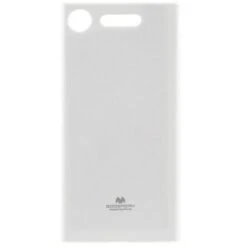 Coque Xperia XZ1 Silicone Mercury Blanc