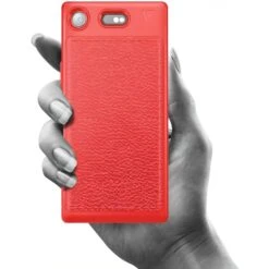 Coque Silicone Xperia XZ1 Style Business Rouge -All For Phone Magasin coque sony xperia xz1 frac1830 6