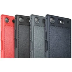 Coque Silicone Xperia XZ1 Style Business Rouge -All For Phone Magasin coque sony xperia xz1 frac1830 7