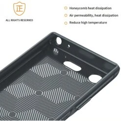 Coque Silicone Xperia XZ1 Style Business Gris -All For Phone Magasin coque sony xperia xz1 frac1831 3