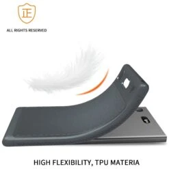 Coque Silicone Xperia XZ1 Style Business Gris -All For Phone Magasin coque sony xperia xz1 frac1831 5