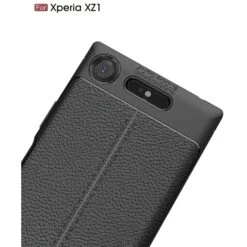 Coque Xperia XZ1 Silicone Style Fibre Carbone Rouge -All For Phone Magasin coque sony xperia xz1 frac1833 12