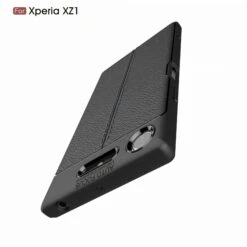Coque Xperia XZ1 Silicone Style Fibre Carbone Rouge -All For Phone Magasin coque sony xperia xz1 frac1833 4