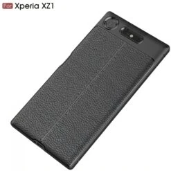 Coque Xperia XZ1 Silicone Style Fibre Carbone Rouge -All For Phone Magasin coque sony xperia xz1 frac1833 6