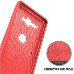Coque Antichoc Xperia XZ2 Compact Gentry Series Ivso Rouge -All For Phone Magasin coque sony xperia xz2 compact frac2425 4