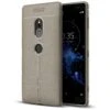 Coque Silicone Xperia XZ2 Litchi Gris -All For Phone Magasin coque sony xperia xz2 frac2435