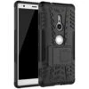 Coque Antichoc Sony Xperia XZ2 Hybride Avec Support Noir -All For Phone Magasin coque sony xperia xz2 frac2444