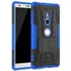 Coque Antichoc Sony Xperia XZ2 Hybride Avec Support Bleu 2 Coque Antichoc Sony Xperia XZ2 Hybride Avec Support Bleu -All For Phone Magasin coque sony xperia xz2 frac2446