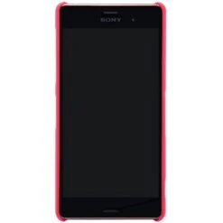 Coque Sony Xperia Z3 Super Frosted Nillkin Rouge -All For Phone Magasin coque sony xperia z3 frac1115 3