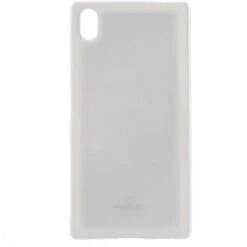 Coque Xperia Z5 Silicone Mercury Blanc