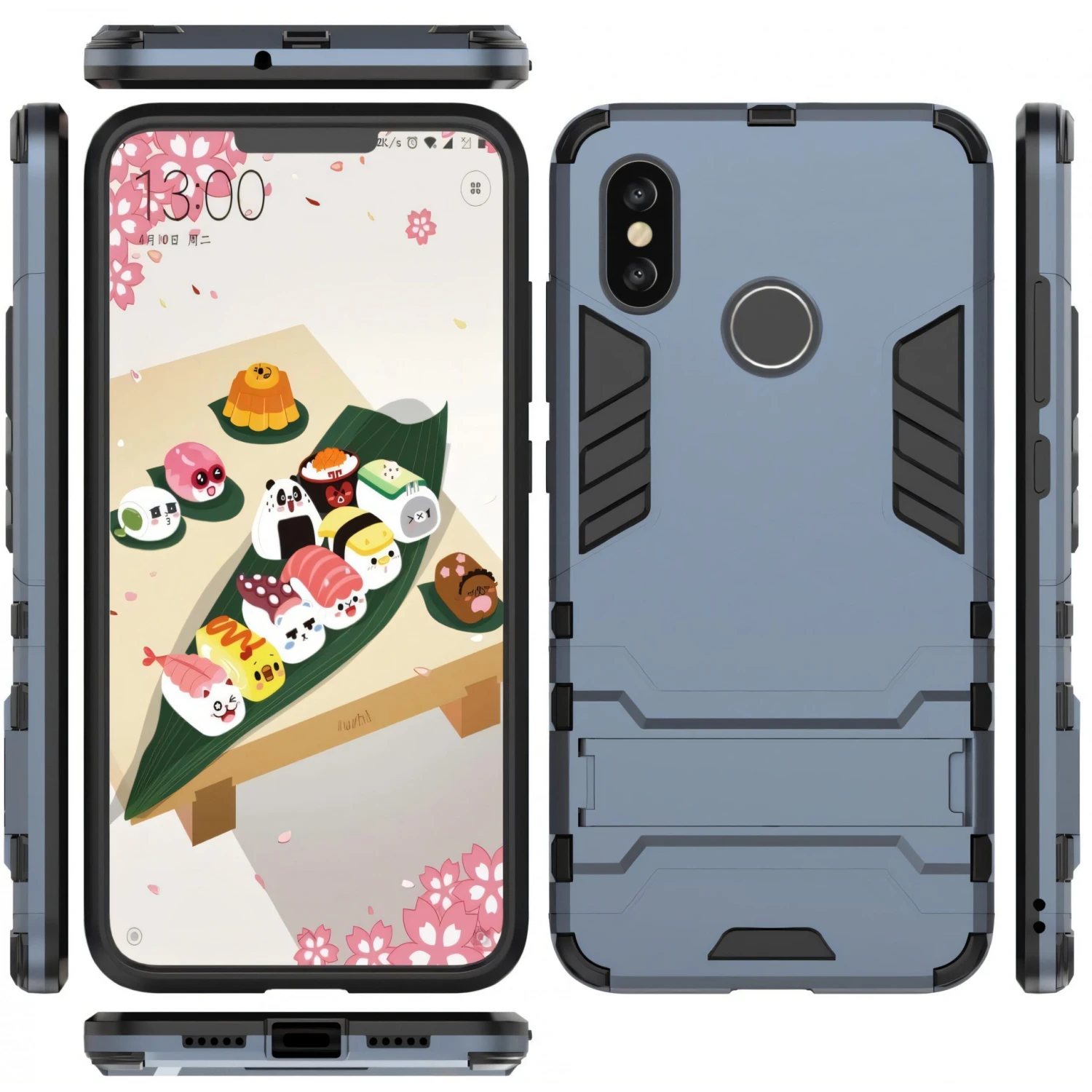 Coque Antichoc Xiaomi Mi 8 Cool Guard Bleu Foncé 6 Coque Antichoc Xiaomi Mi 8 Cool Guard Bleu Foncé – Image 4