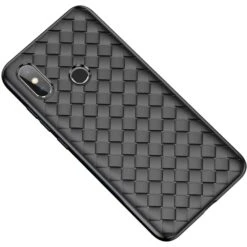 Coque Silicone Xiaomi Mi 8 Tissé Baseus Noir -All For Phone Magasin coque xiaomi mi 8 frac2536 4