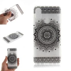 Coque Silicone Xiaomi Mi A2 Et Mi 6X Mandala Noir