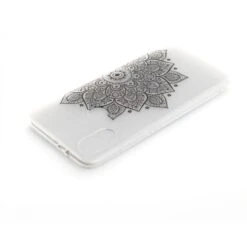 Coque Silicone Xiaomi Mi A2 Et Mi 6X Half Flower Transparent -All For Phone Magasin coque xiaomi mi a2 frac2557 3