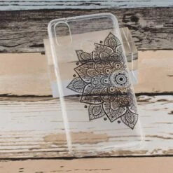 Coque Silicone Xiaomi Mi A2 Et Mi 6X Half Flower Transparent -All For Phone Magasin coque xiaomi mi a2 frac2557 6