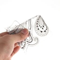 Coque Silicone Xiaomi Mi A2 Et Mi 6X Paisley Flower Transparent -All For Phone Magasin coque xiaomi mi a2 frac2559 5