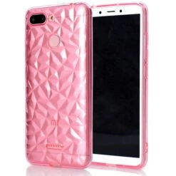 Coque Silicone Xiaomi Redmi 6 Diamants 3D Rose -All For Phone Magasin coque xiaomi redmi 6 frac2545 1