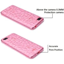 Coque Silicone Xiaomi Redmi 6 Diamants 3D Rose -All For Phone Magasin coque xiaomi redmi 6 frac2545 8