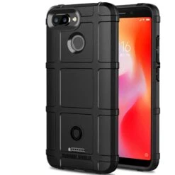 Coque Antichoc Xiaomi Redmi 6 Square Grid Noir