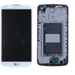 Ecran LG K10 Avec Chassis Blanc