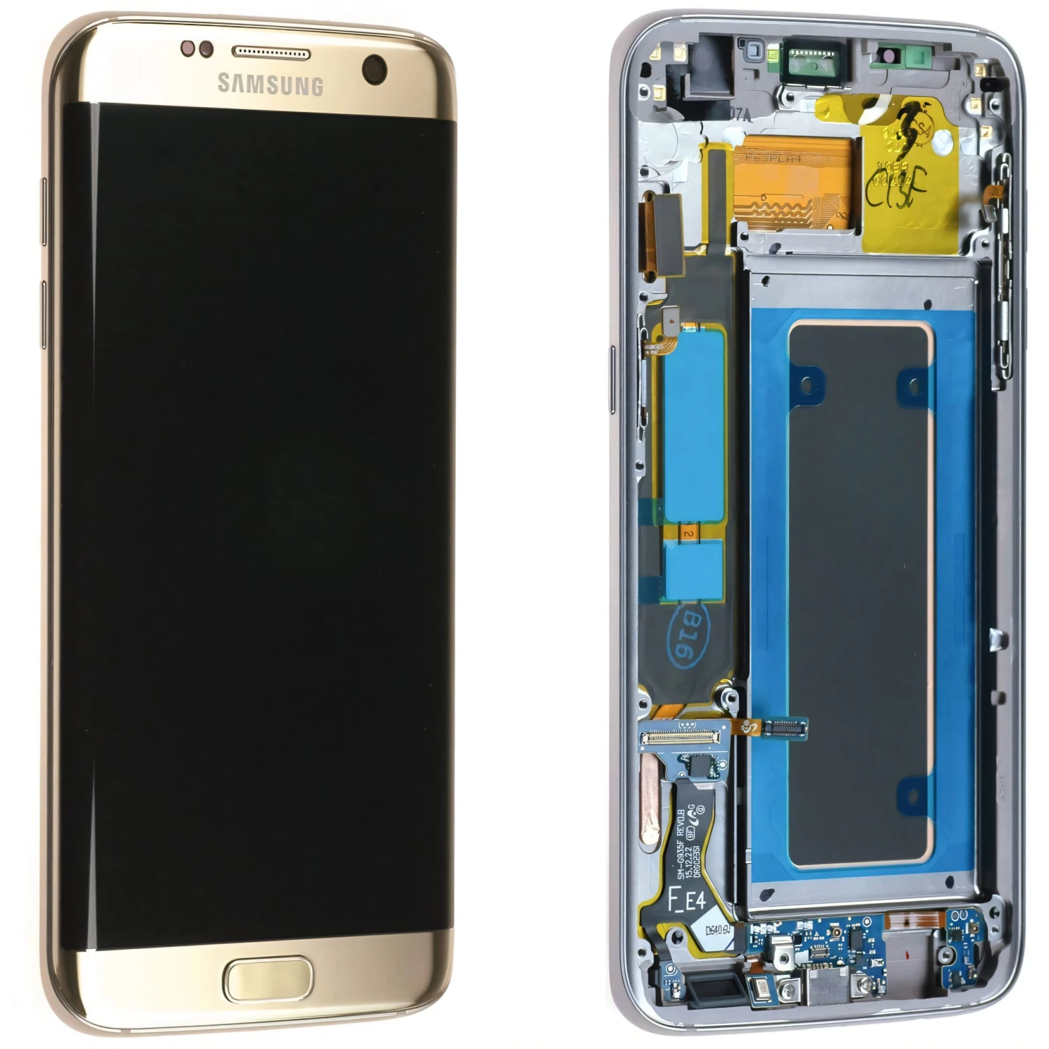 Ecran Samsung Galaxy S7 Edge G935F Officiel Or 3 Ecran Samsung Galaxy S7 Edge G935F Officiel Or