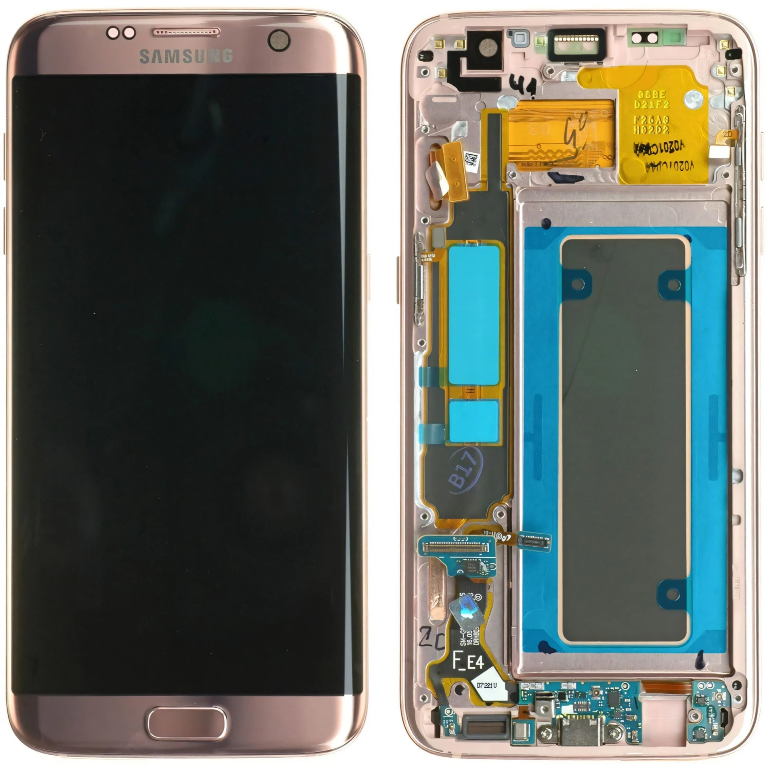 Ecran Samsung Galaxy S7 Edge G935F Officiel Rose 3 Ecran Samsung Galaxy S7 Edge G935F Officiel Rose