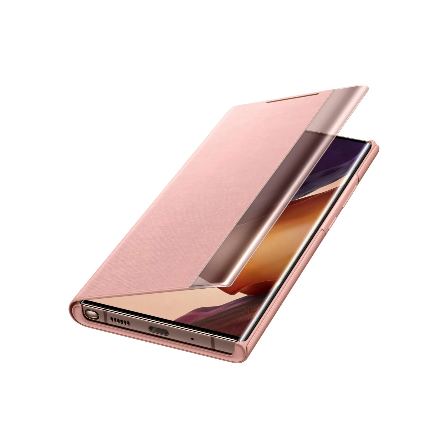 Etui Smart Clear View Cover Galaxy Note 20 Et Note 20 5G Officiel Samsung Rose 5 Etui Smart Clear View Cover Galaxy Note 20 Et Note 20 5G Officiel Samsung Rose – Image 3