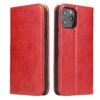 Etui De Protection IPhone 14 - Simili Cuir - Avec Rangement Carte - Rouge -All For Phone Magasin etui de protection iphone 14 rouge frac4958