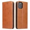 Etui De Protection IPhone 8 Plus Et 7 Plus - Simili Cuir - Avec Rangement Carte - Marron -All For Phone Magasin etui de protection iphone 8 plus et 7 plus marron frac4961