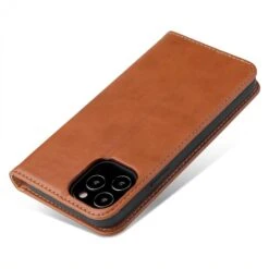 Etui De Protection IPhone 8 Plus Et 7 Plus - Simili Cuir - Avec Rangement Carte - Marron -All For Phone Magasin etui de protection iphone 8 plus et 7 plus marron frac4961 2