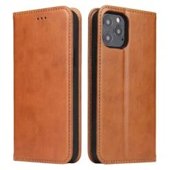 Etui De Protection IPhone 8 Plus Et 7 Plus - Simili Cuir - Avec Rangement Carte - Marron