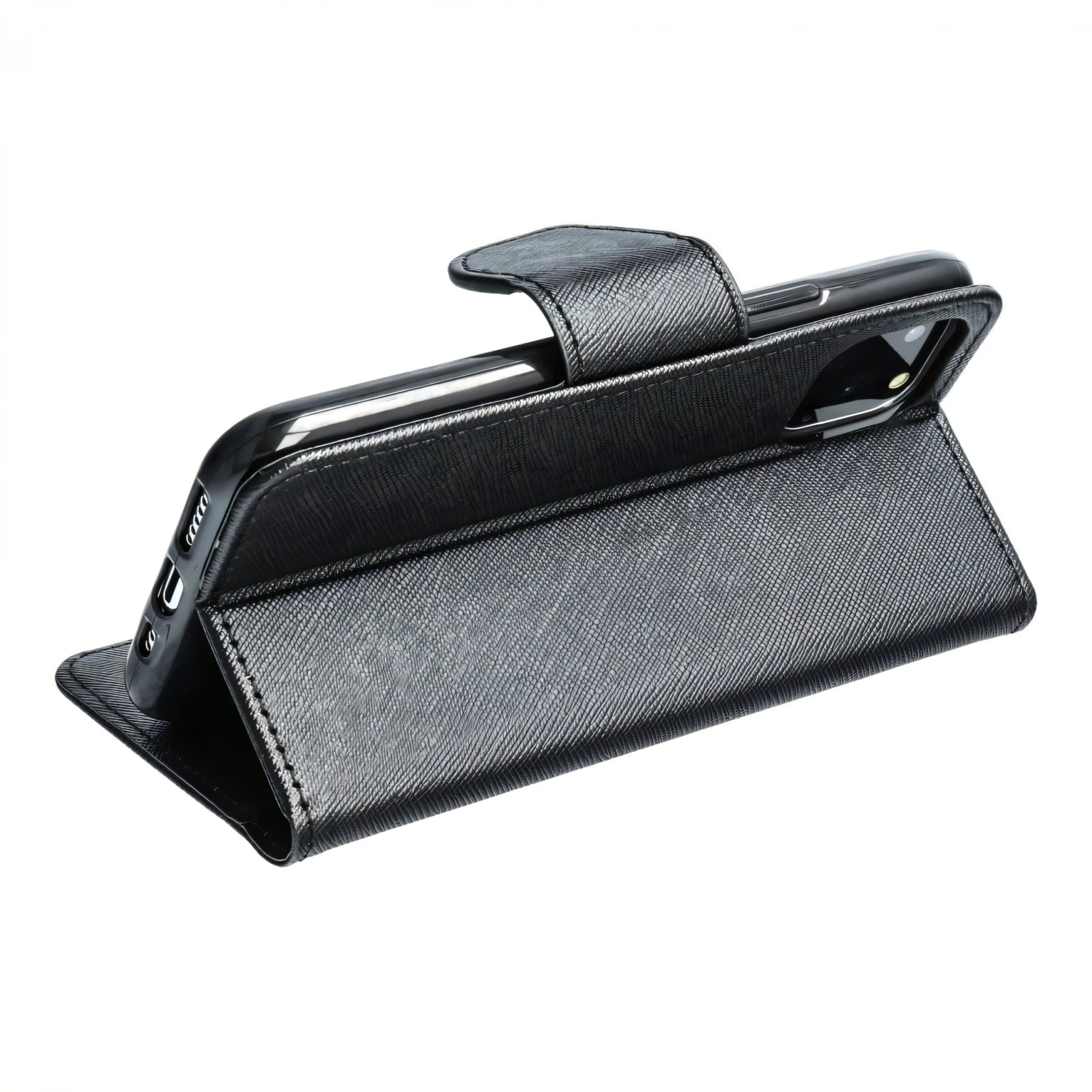 Etui Fancy Book Pour XIAOMI Redmi 10 5G Noir 4 Etui Fancy Book Pour XIAOMI Redmi 10 5G Noir – Image 2