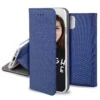 Etui Folio IPhone 13 Pro Bleu Magnetique JAYM® -All For Phone Magasin etui folio iphone 13 pro bleu magnetique jaym