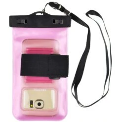 Sacoche étanche IPhone Samsung Sony Rose -All For Phone Magasin etui gadgets gadgets frac2584 3